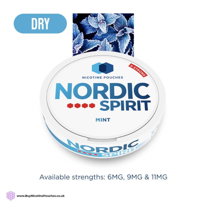 Mint Nicotine Pouches By Nordic Spirit