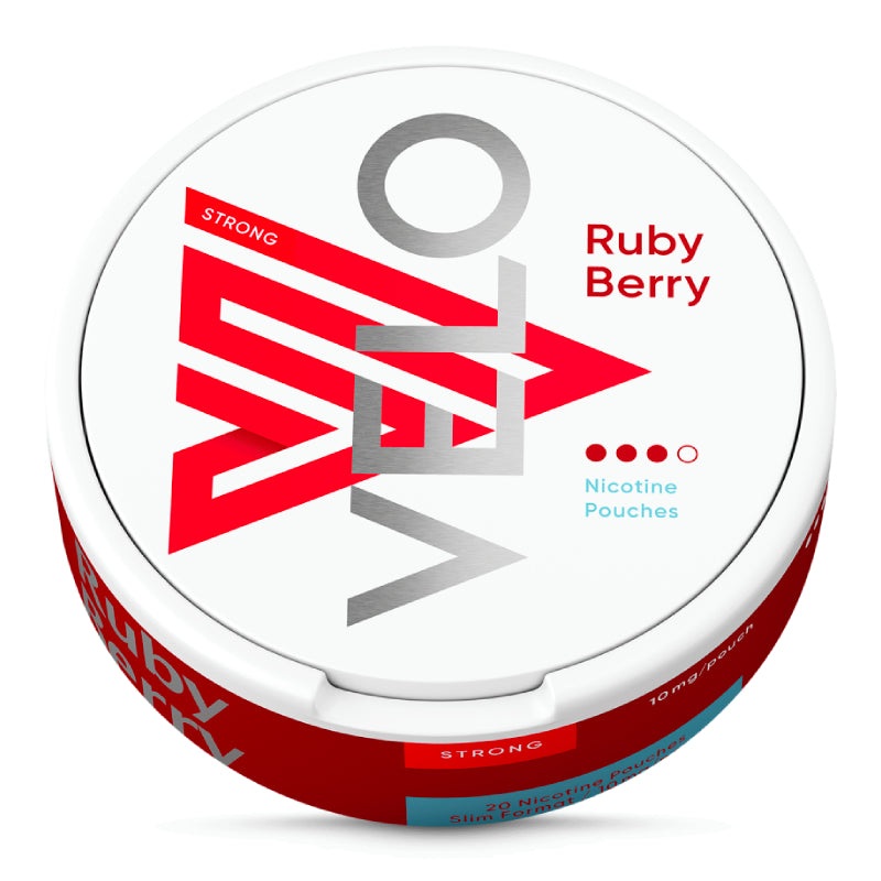 Ruby Berry Nicotine Pouches by Velo