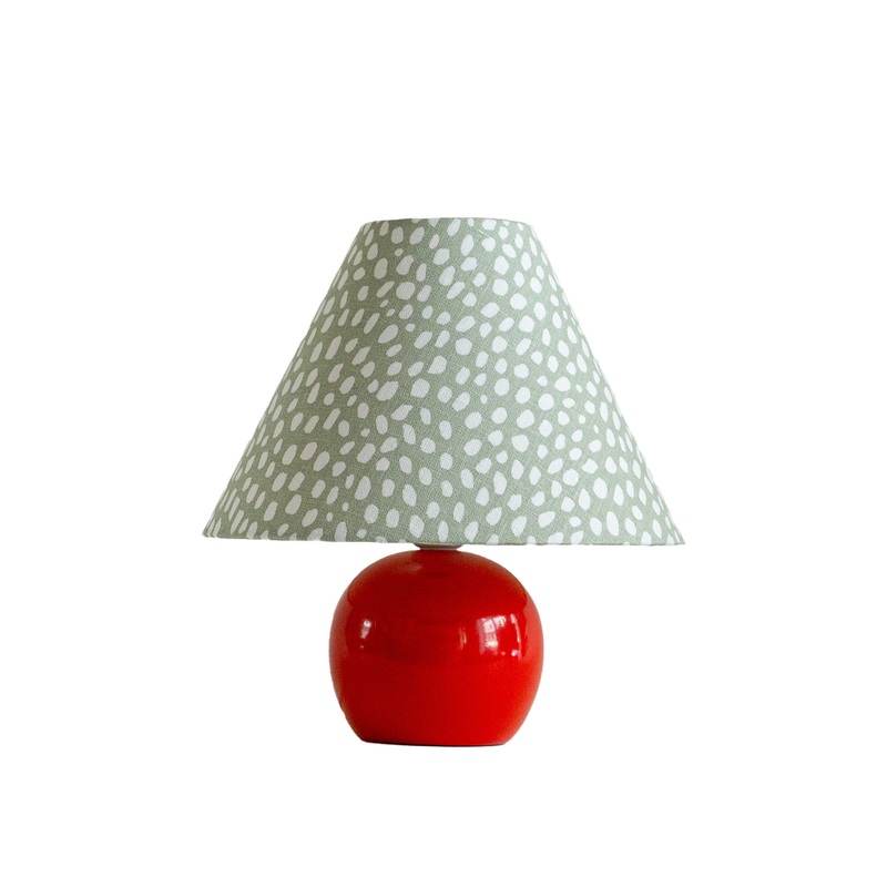Spotty Sage Lampshade – Small