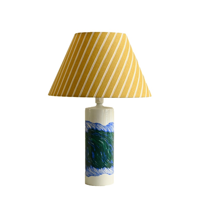 Stig Mustard Lampshade – Large