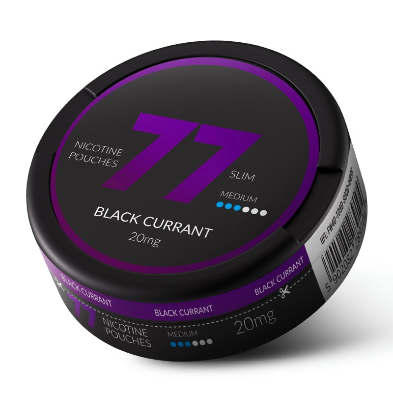 77 Blackcurrant Nicotine Pouches