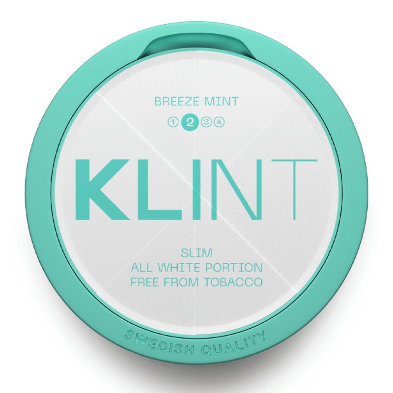 Breeze Mint Nicotine Pouches by Klint
