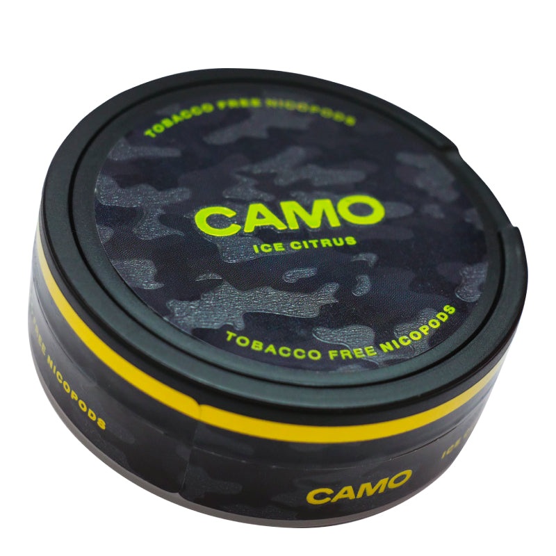 Ice Citrus Nicotine Pouches by CAMO SNUS