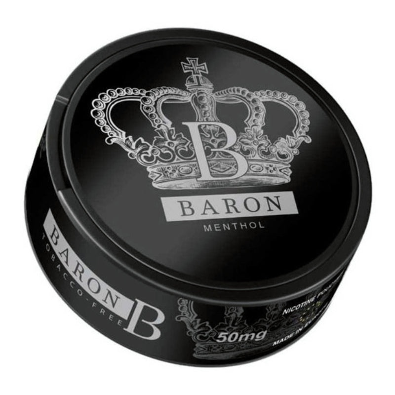 Menthol Nicotine Pouches by Baron