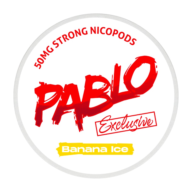 Pablo Banana Ice Nicotine Pouches