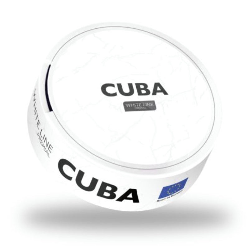 White Line Nicotine Pouches by Cuba