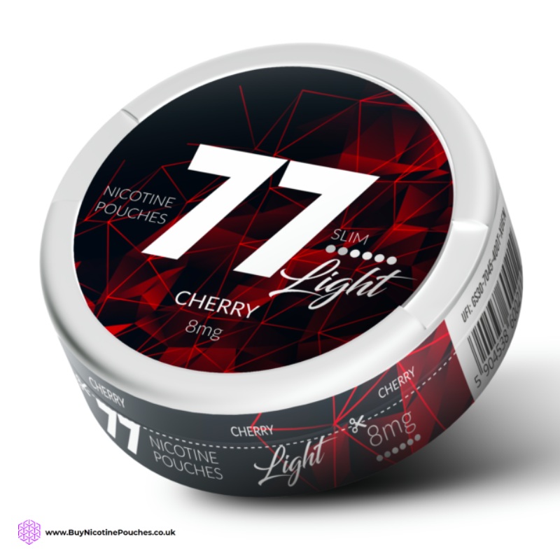 77 Cherry Nicotine Pouches|8MG|20MG