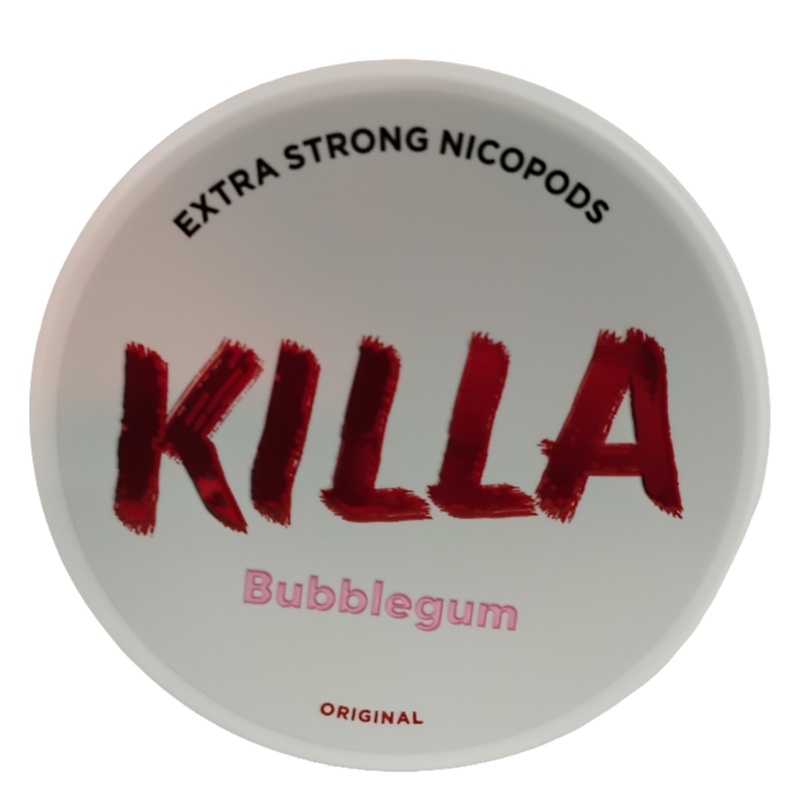 Bubblegum Nicotine Pouches by Killa