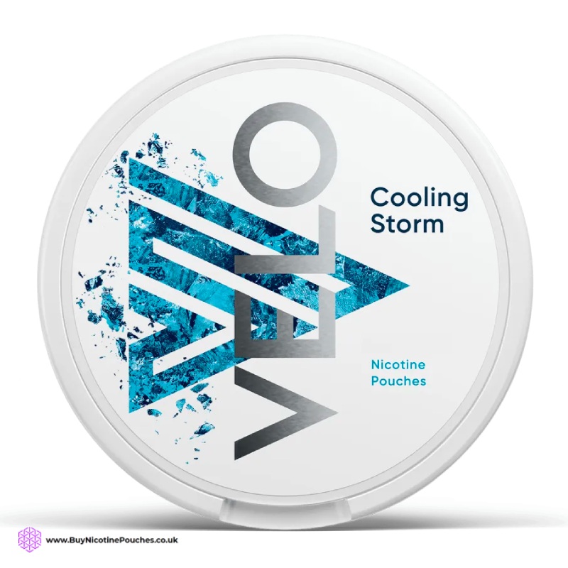 Cooling Storm Nicotine Pouches by Velo