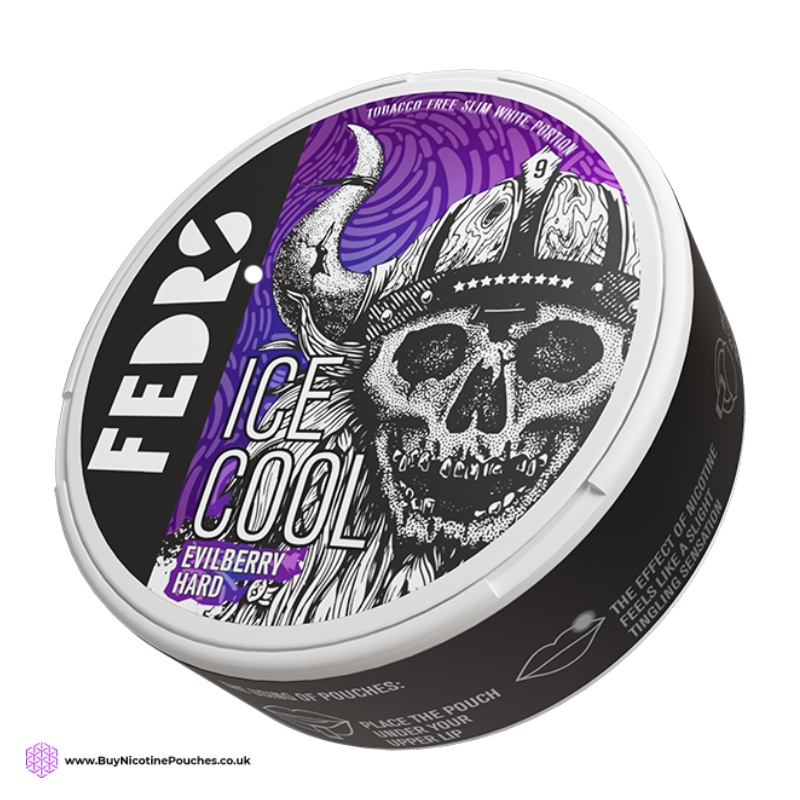 Ice Cool Evilberry Hard Nicotine Pouches by FEDRS