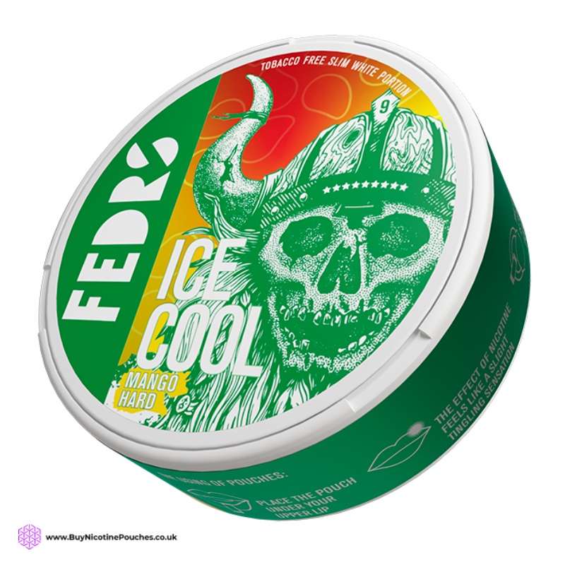 Ice Cool Mango Hard Nicotine Pouches by FEDRS