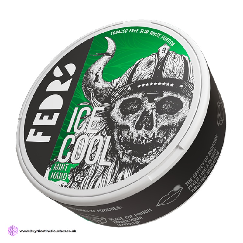Ice Cool Mint Hard Nicotine Pouches by FEDRS