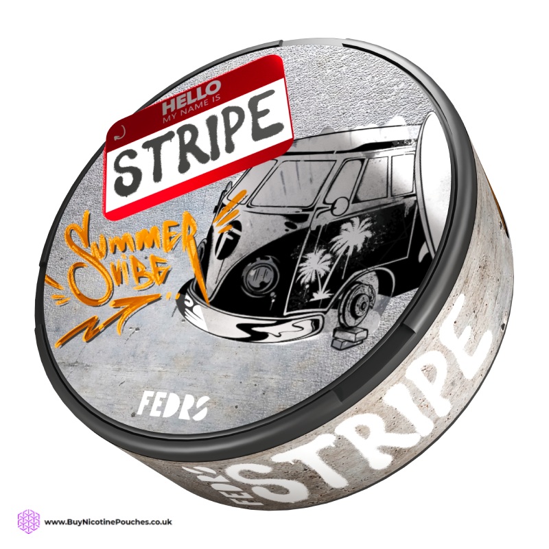 Summer Vibe Nicotine Pouches by FEDRS Stripe