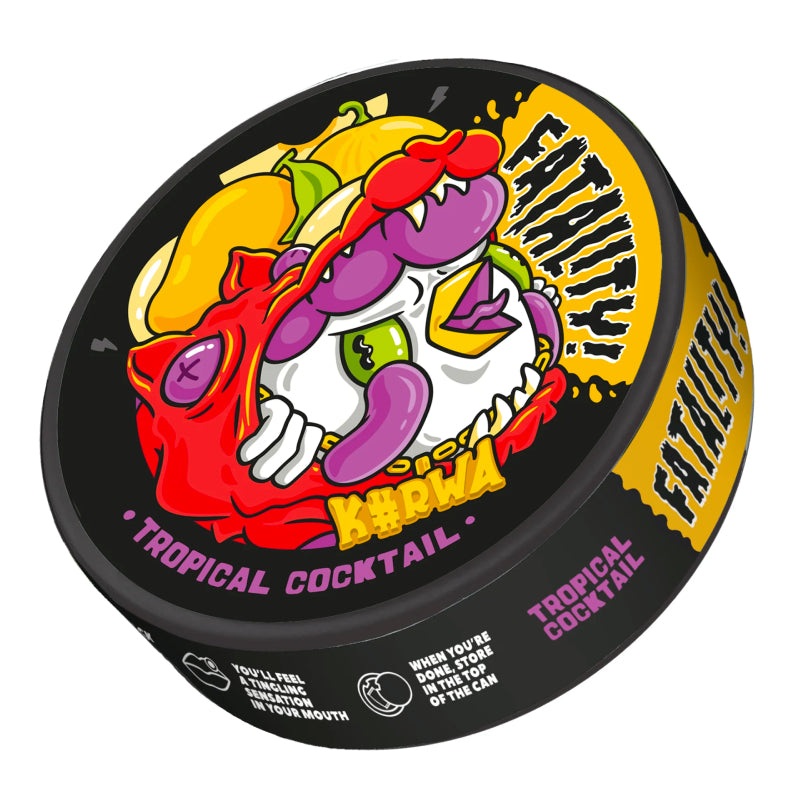 Tropical Cocktail Fatality Nicotine Pouches by KURWA
