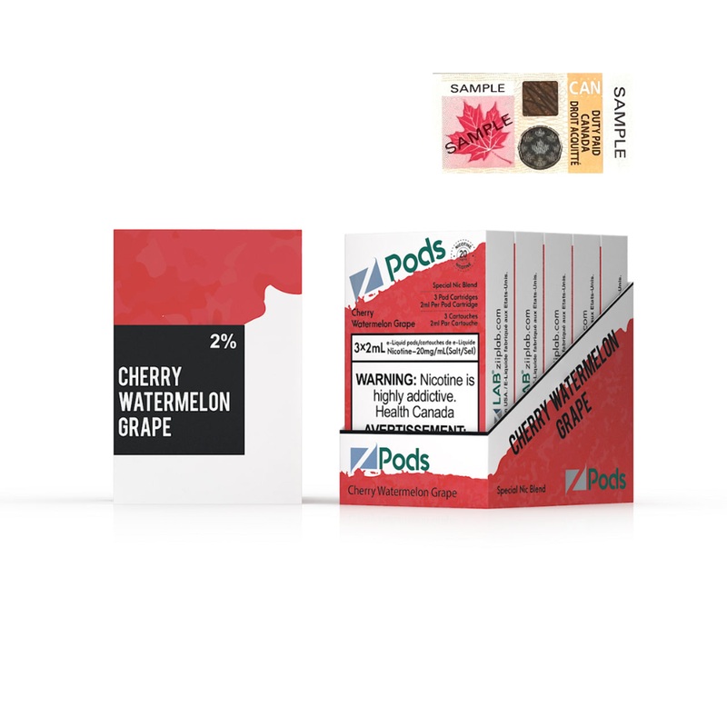 Z pods STLTH Compatible – Cherry Watermelon Grape