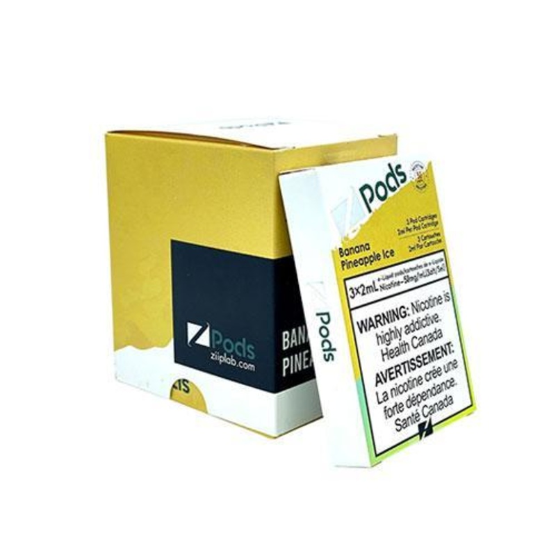 Zpods STLTH Compatible – Banana Pineapple Ice