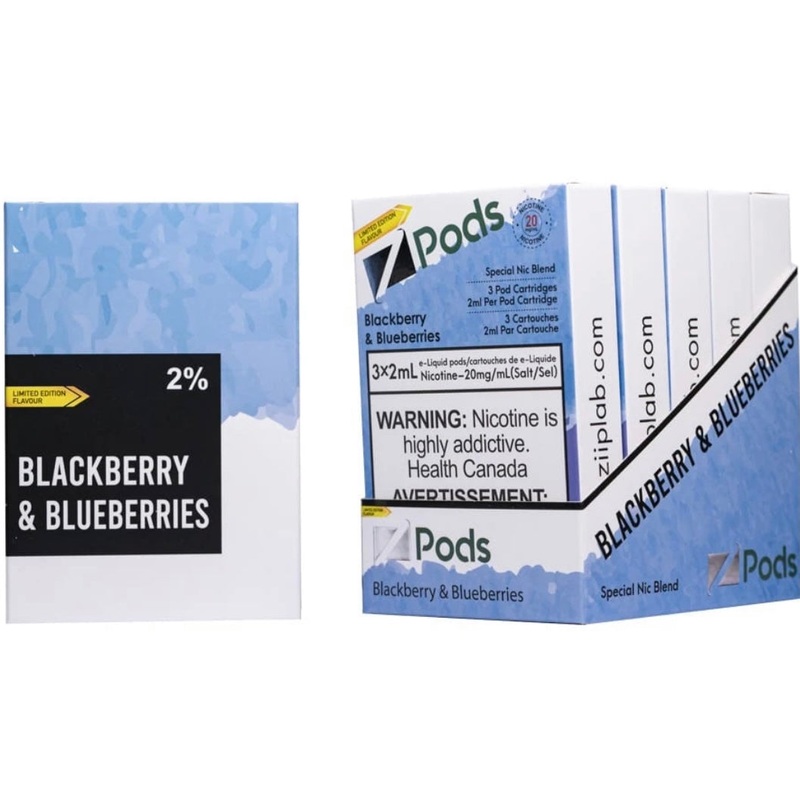 Zpods STLTH Compatible –  Blackberry And Blueberries