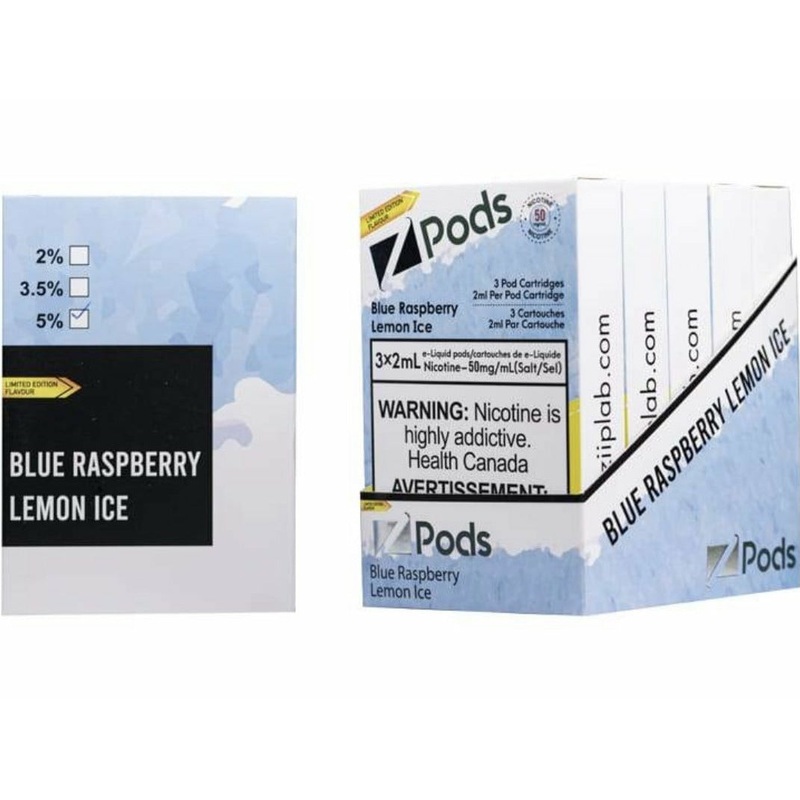 Zpods STLTH Compatible –  Blueberry Raspberry Lemon ICE