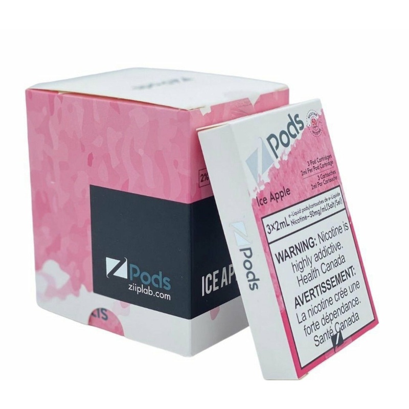 Zpods Stlth Compatible Ice Apple – 50 MG Synthetic Nicotine