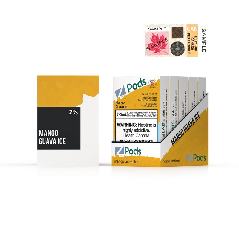 Zpods STLTH Compatible -Mango Guava Ice