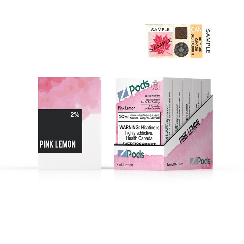 Zpods STLTH Compatible – Pink Lemon