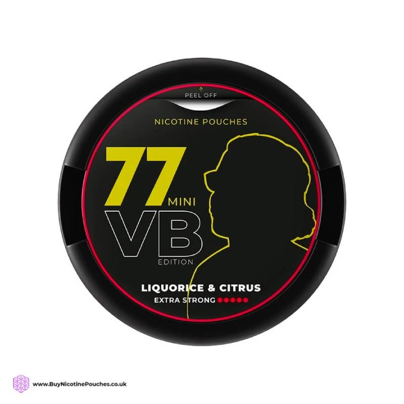 77 Liquorice & Citrus VB Edition Mini Nicotine Pouches