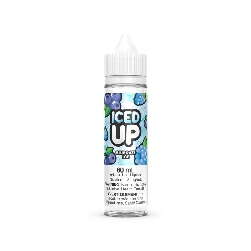 Blue Razz Ice E-Liquid – ICED UP – 60 ML
