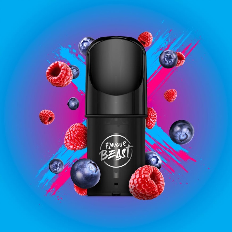 Flavour Beast Pods – STLTH Compatible – Bomb Blue Razz