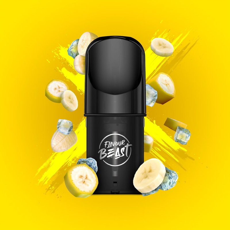 Flavour Beast Pods – STLTH Compatible – Bussin Banana Iced