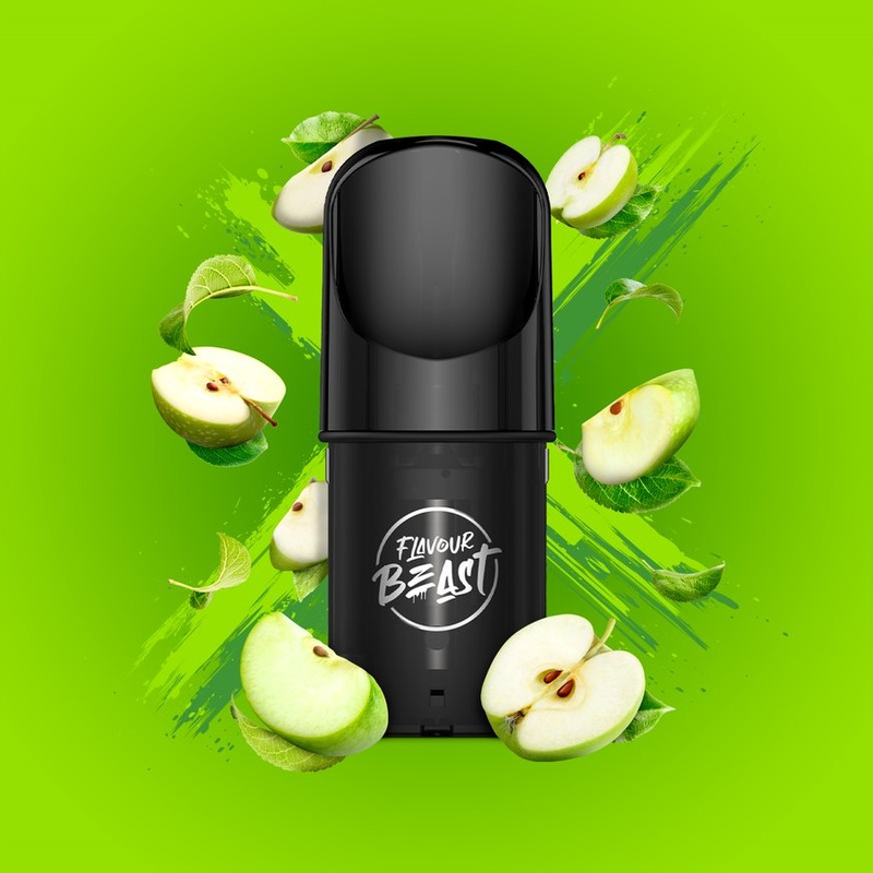 Flavour Beast Pods – STLTH Compatible – Gusto Green Apple