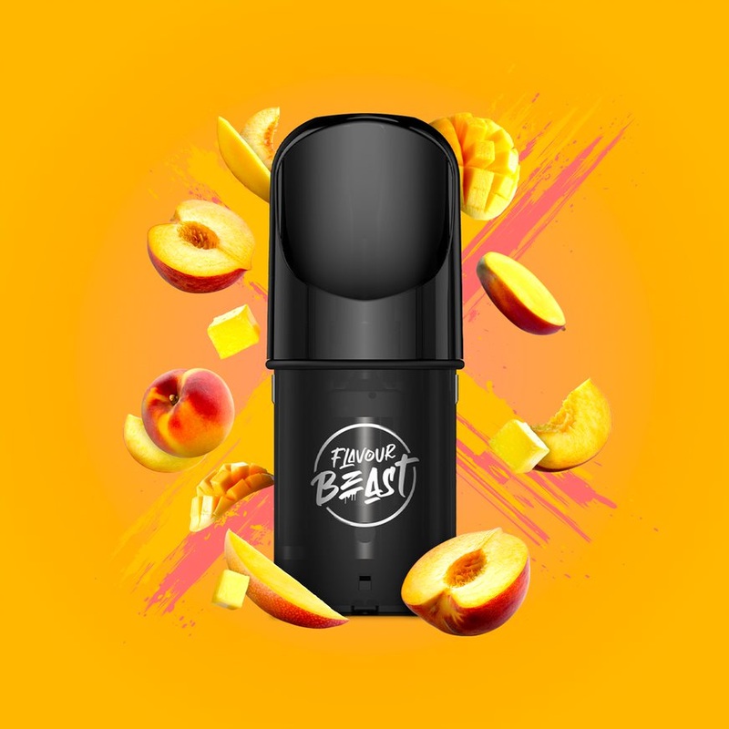 Flavour Beast Pods – STLTH Compatible – Mad Mango Peach