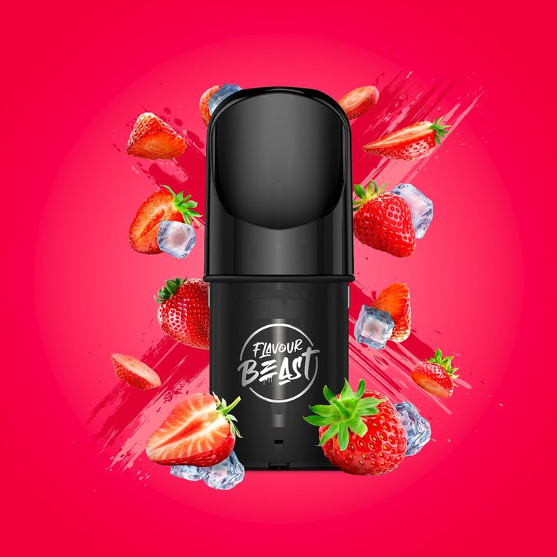Flavour Beast Pods – STLTH Compatible – Sic Strawberry Iced