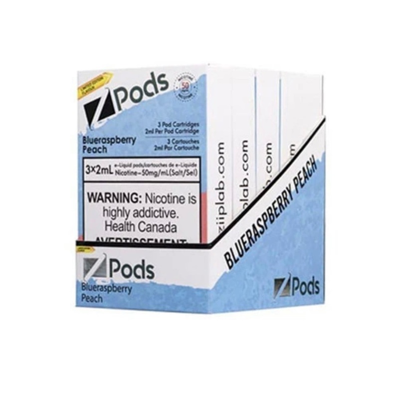 Z pods STLTH Compatible – Blue Raspberry Peach