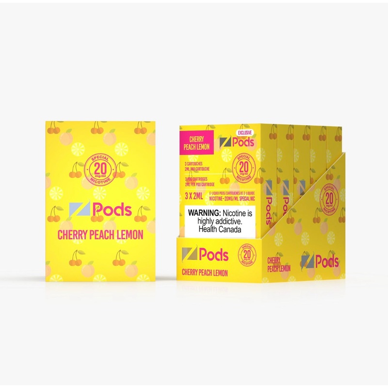 Z pods STLTH Compatible – Cherry Peach Lemon