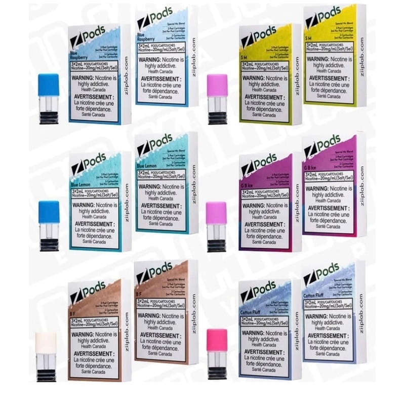 Z pods STLTH Compatible –  Sour Cherry White Grape ICE
