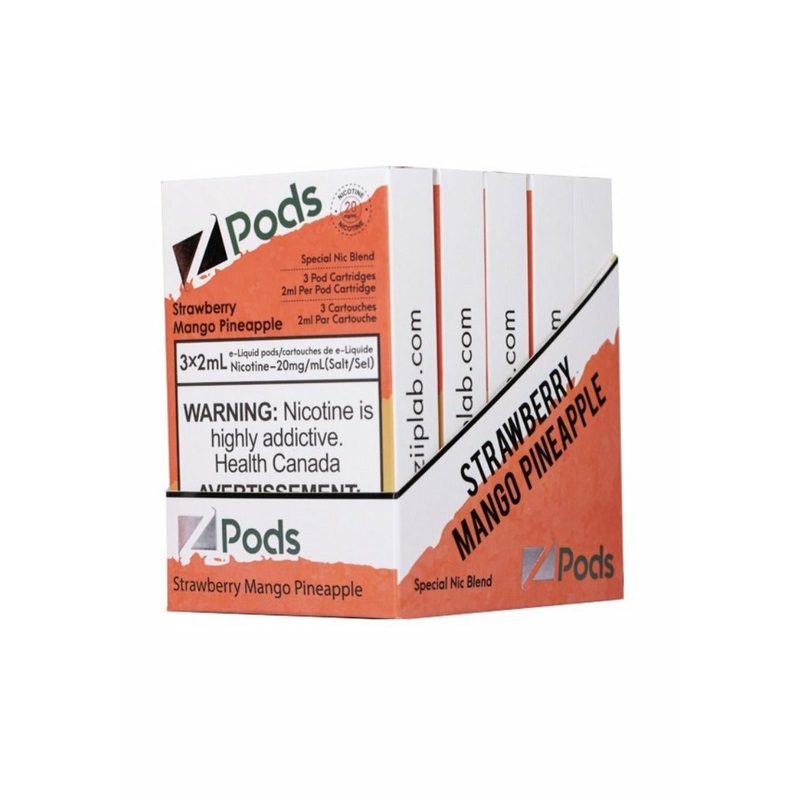 Z pods STLTH Compatible –  Strawberry Mango Pineapple