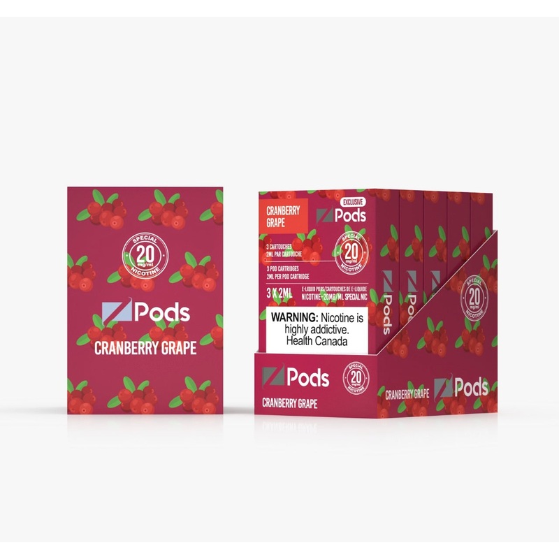 Zpods Stlth Compatible Cranberry Grape