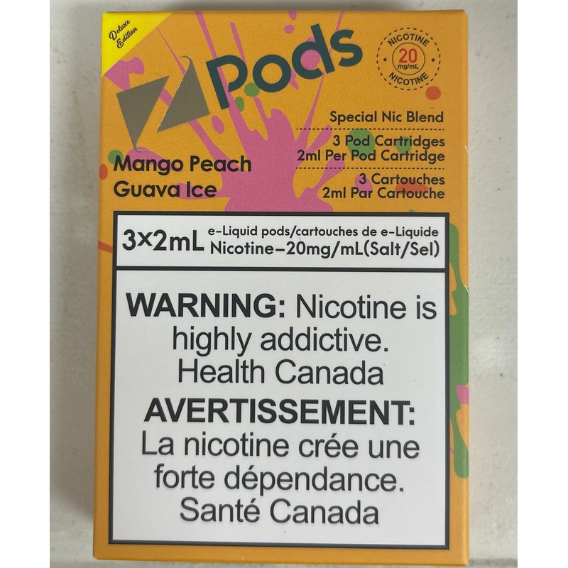 Zpods Stlth Compatible Mango Peach Guava Ice