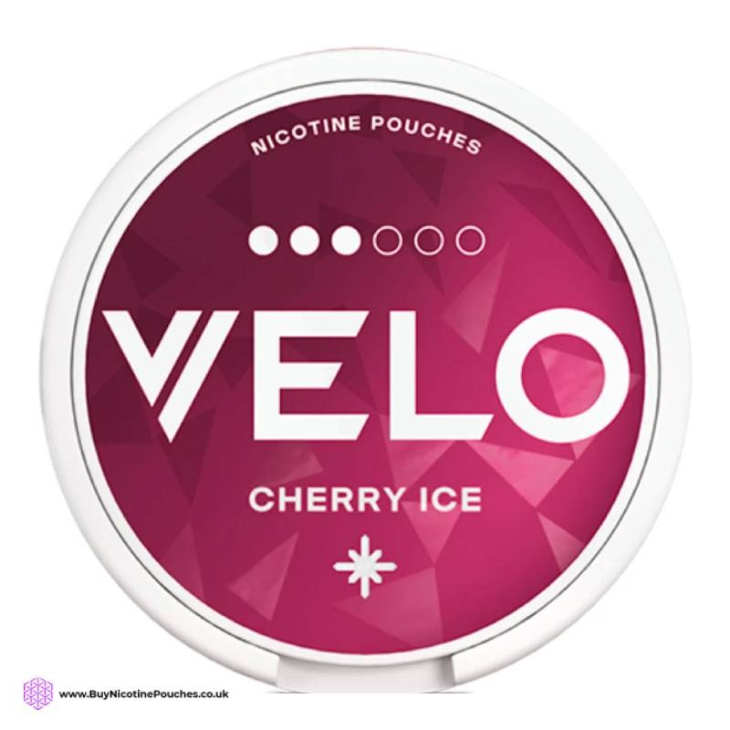 Cherry Ice Nicotine Pouches by Velo