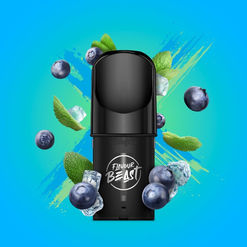 Flavour Beast Pods – STLTH Compatible – Blessed Blueberry Mint Iced