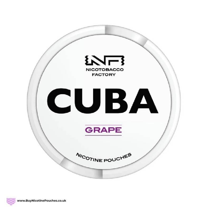 Grape Nicotine Pouches by Cuba