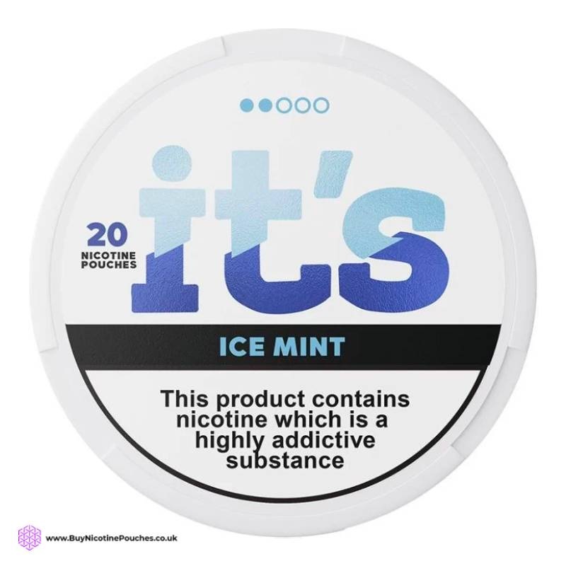Ice Mint Nicotine Pouches by It’s