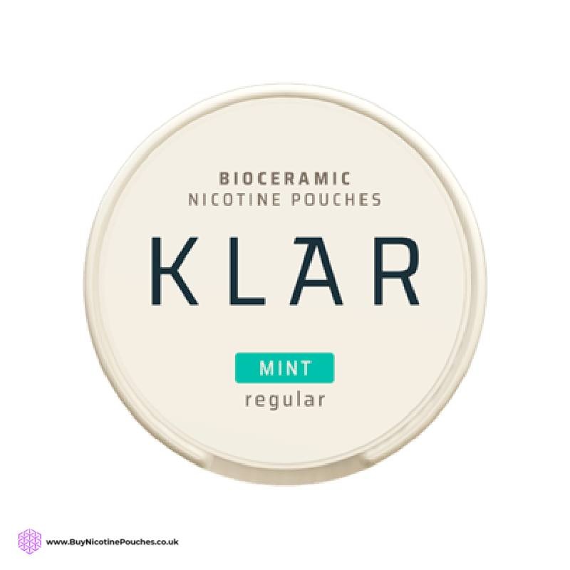 Mint Nicotine Pouches By KLAR|3MG|6MG