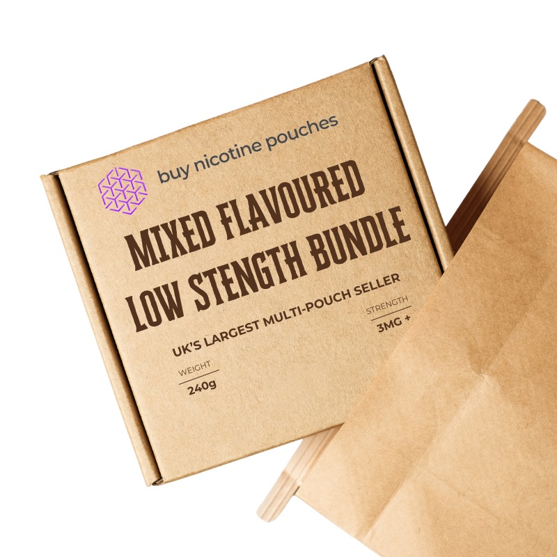 Mixed Flavoured Low – Medium Nicotine Pouches Bundle