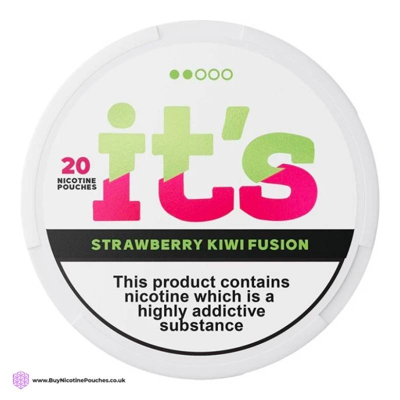 Strawberry Kiwi Fusion Nicotine Pouches by It’s