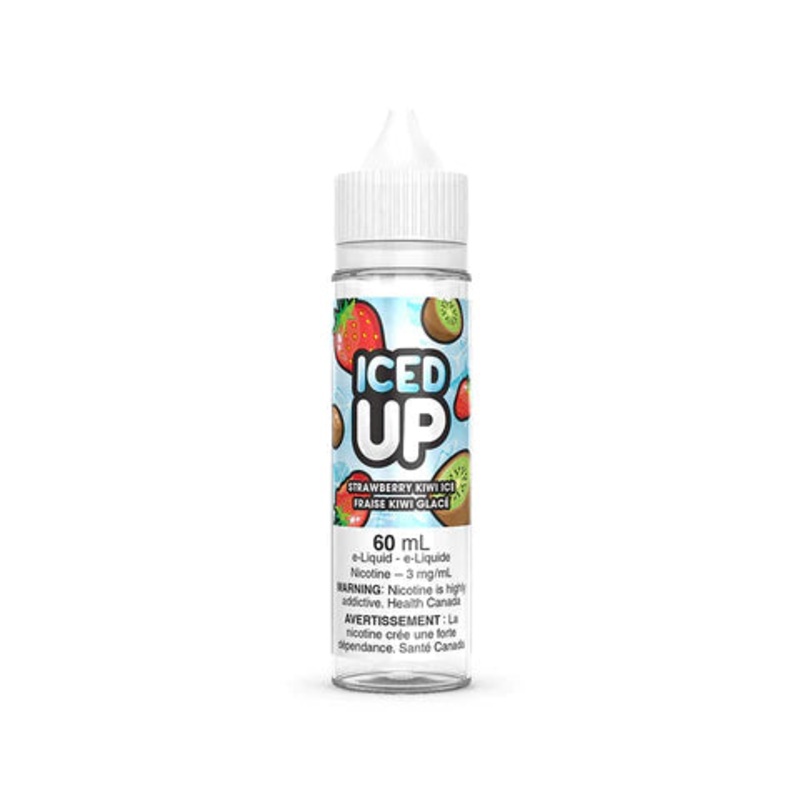 Strawberry Kiwi Ice E-Liquid – ICED UP – 60 ML