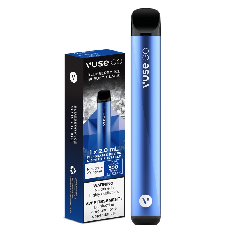VUSE Disposable Vape – VUSE GO Disposable – Blueberry Ice