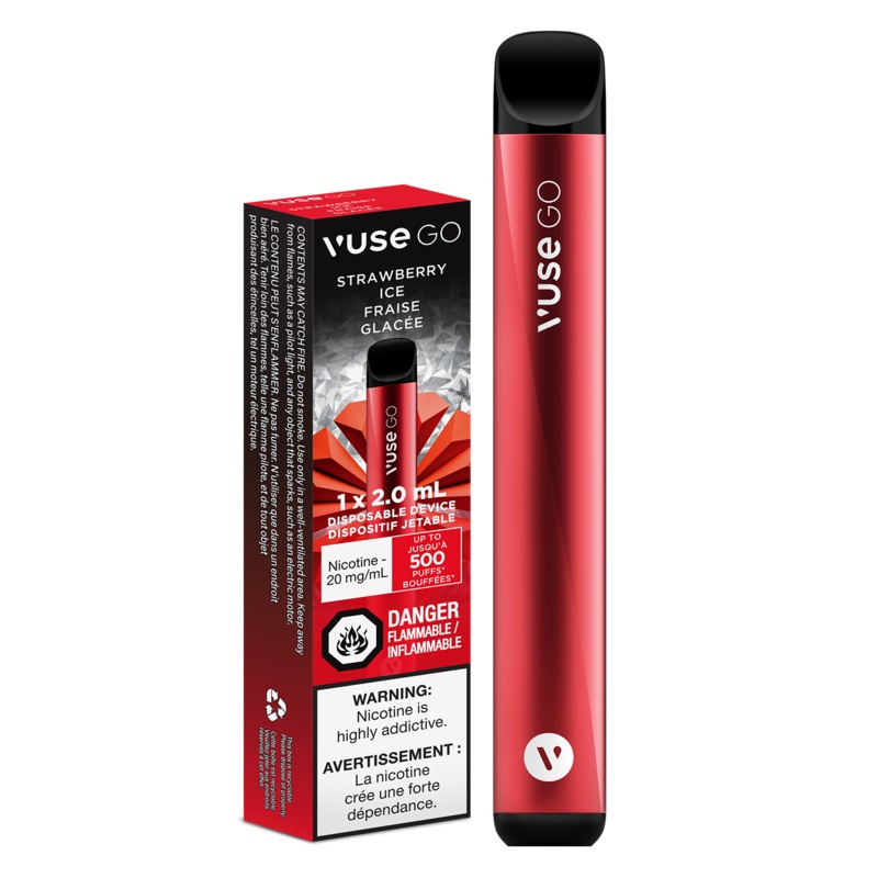 VUSE Disposable Vape – VUSE GO Disposable – Strawberry Ice