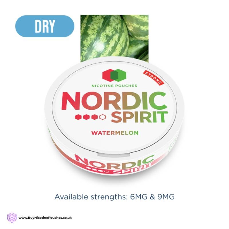 Watermelon Nicotine Pouches by Nordic Spirit