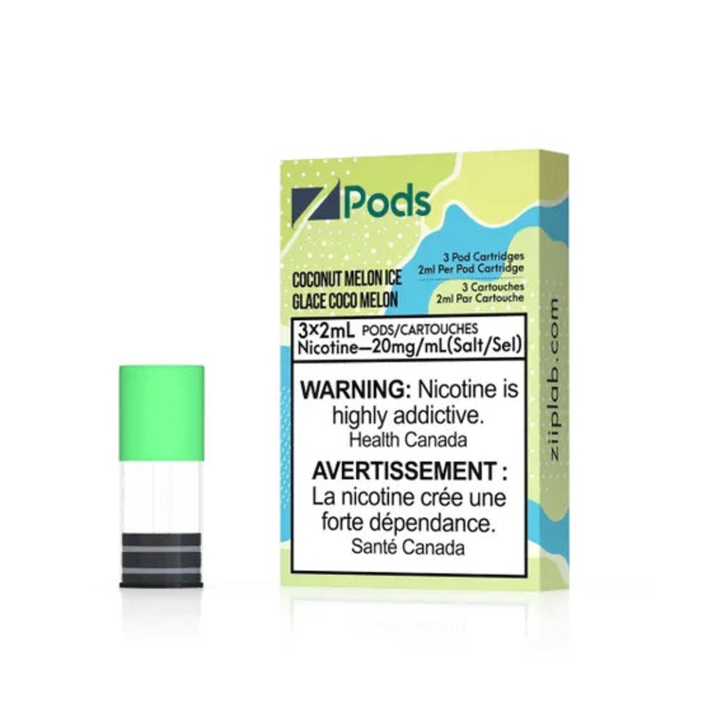 Z pods STLTH Compatible – Coconut Melon Ice